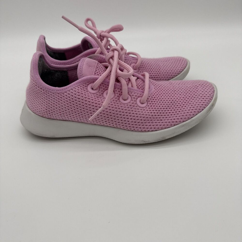 Allbirds Women’s Tree Dasher Tennis Shoes Trainers Size 7 Pink